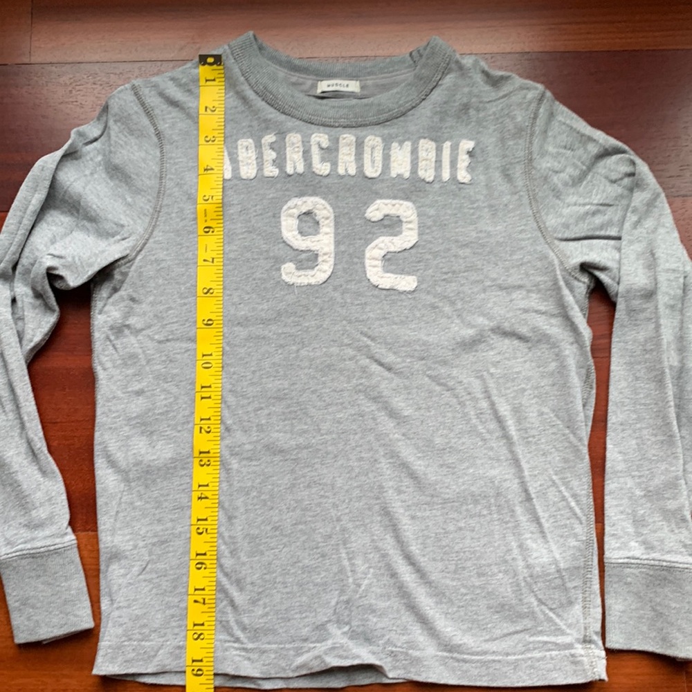 🌺 Abercrombie Long Sleeve Muscle T-Shirt Sz S